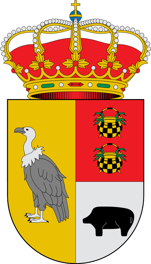 Escudo De Pasarón De La Vera Clipart (500x882), Png Download