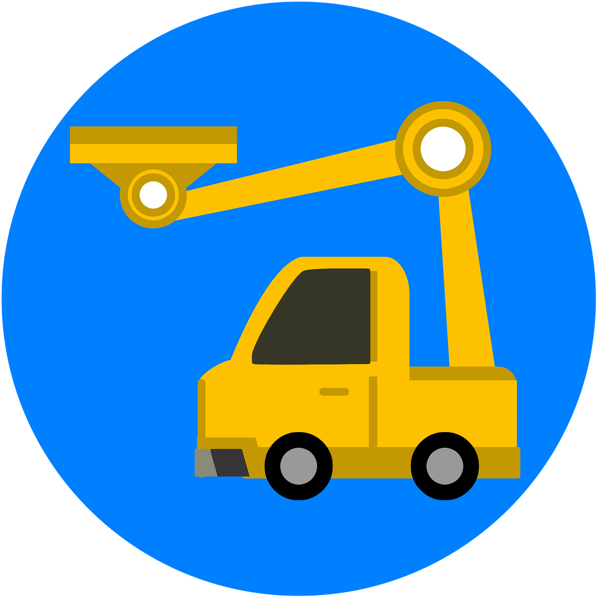 Construction Build Crane Clipart (1280x1280), Png Download