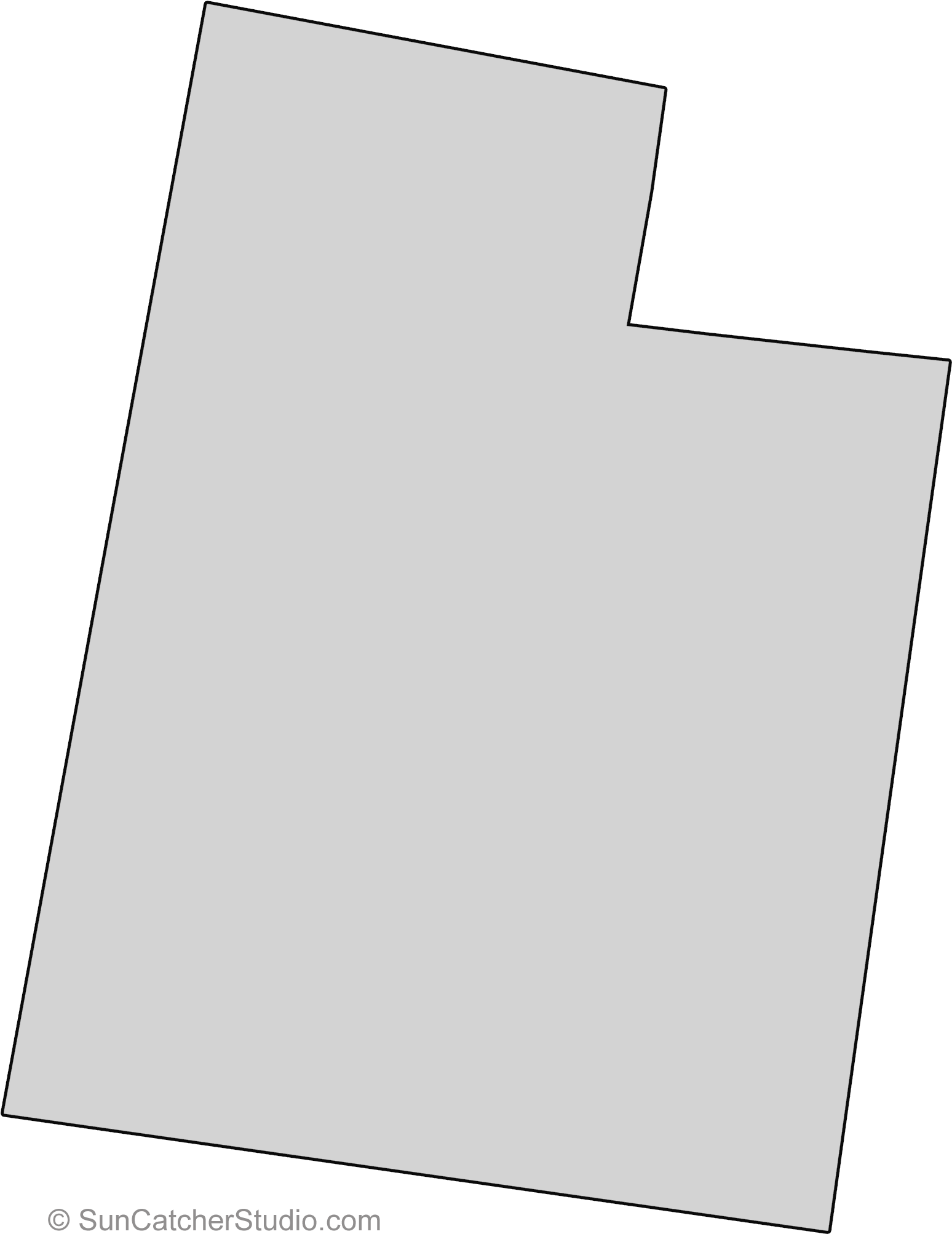 Utah Clipart (1608x2046), Png Download