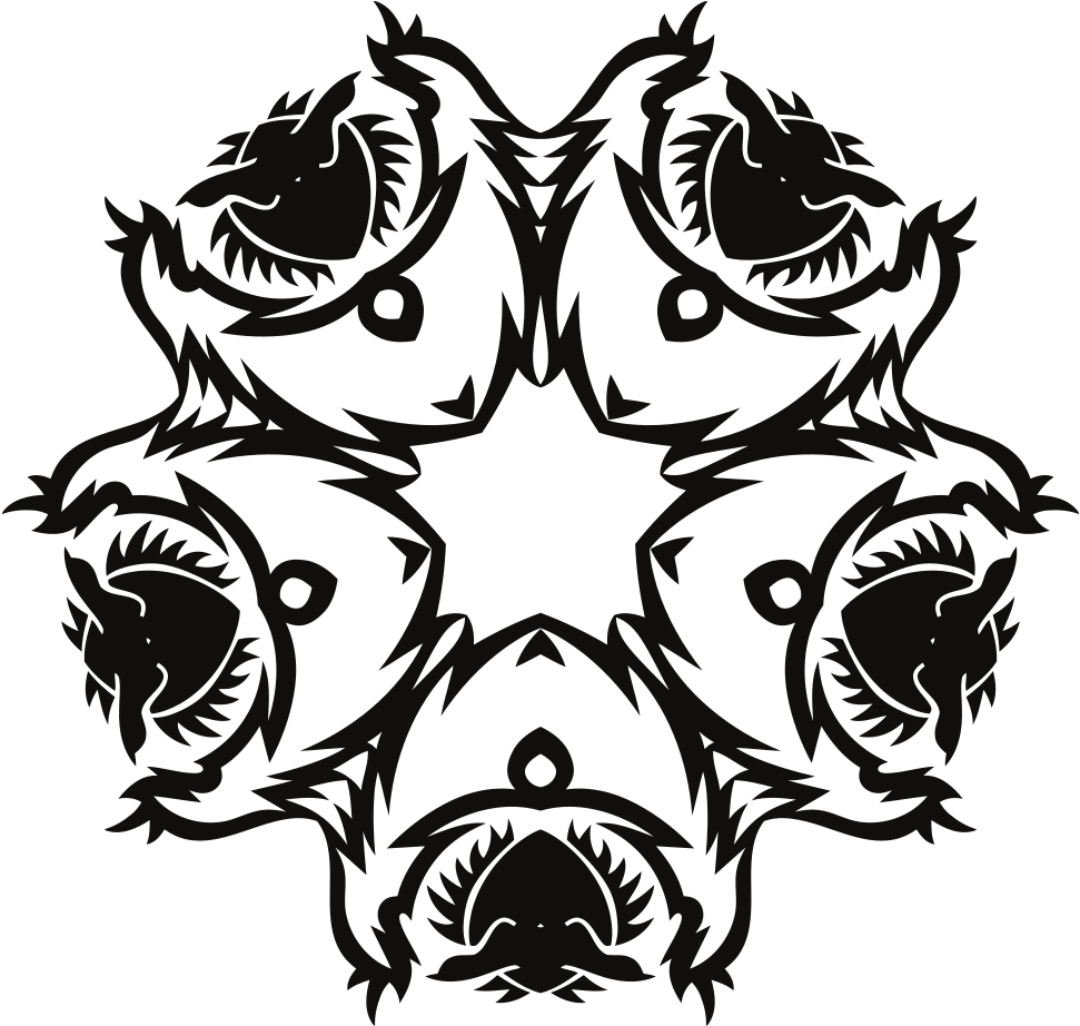 Five Faces Of Darkness Clipart (1000x951), Png Download