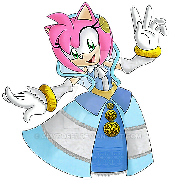 Sonic And The Black Knight Amy Rose Lady Of The Lakefre Clipart (618x700), Png Download