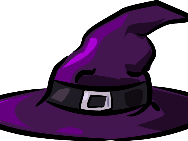 Witch Hat Clipart Witch Cauldron - Png Download (640x480), Png Download