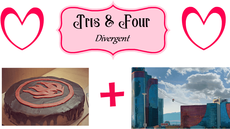 Dauntless Cake, Followed By Tris Wanting To Zipline Clipart (831x457), Png Download
