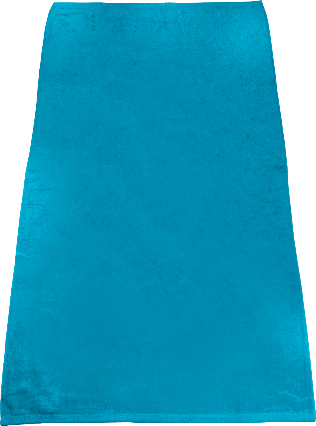 Turquoise Classic Color Beach Towel Clipart (1600x1600), Png Download