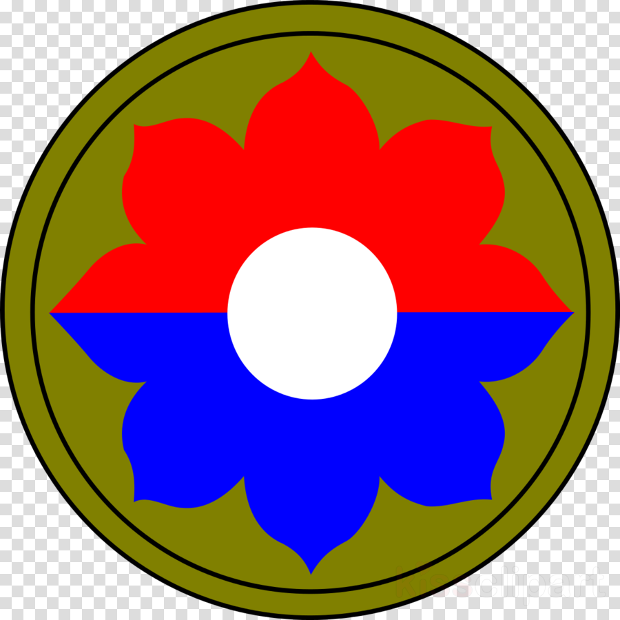 9th Infantry Division Patch Clipart 9th Infantry Division - Png Download (900x900), Png Download
