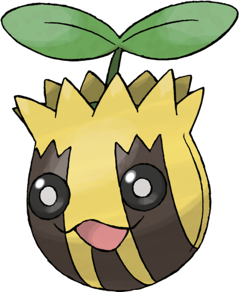 It's Just A Sprouting Seed With A Face On It, But It's Clipart (600x600), Png Download