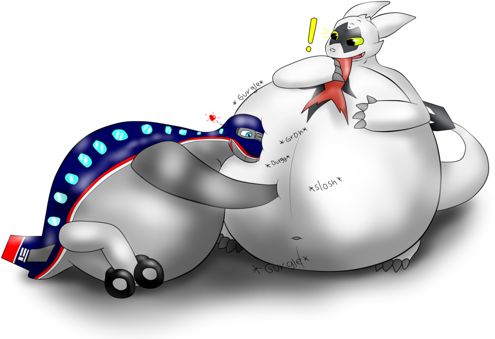 Requests I Your Stomach By B A Clipart (1024x725), Png Download