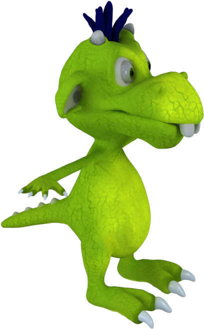Toon Dragon Clipart (1280x720), Png Download