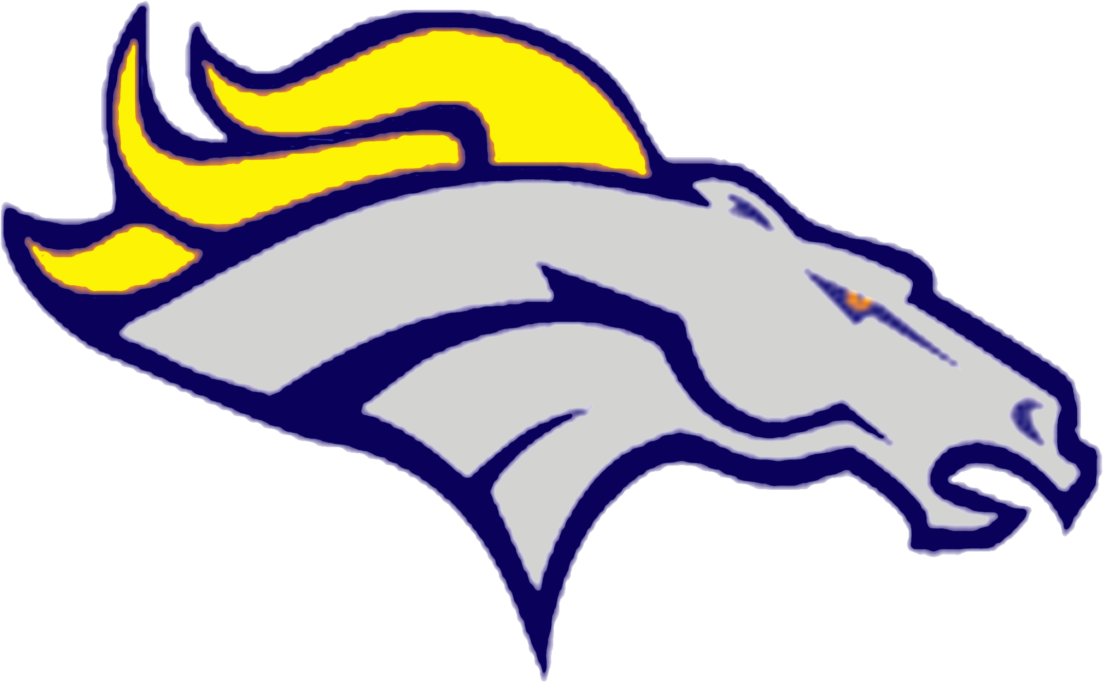Denver Broncos Logo Free Image Png Denver Bronco Logo Clipart (2256x1434), Png Download