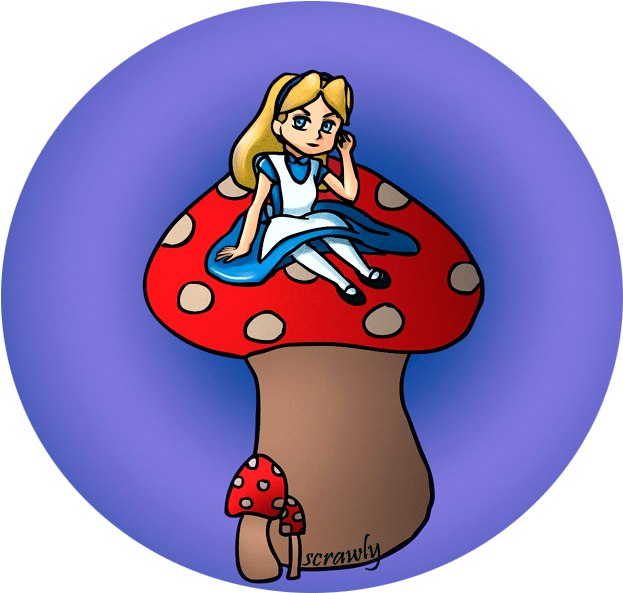 Chibi Alice Clipart (633x605), Png Download