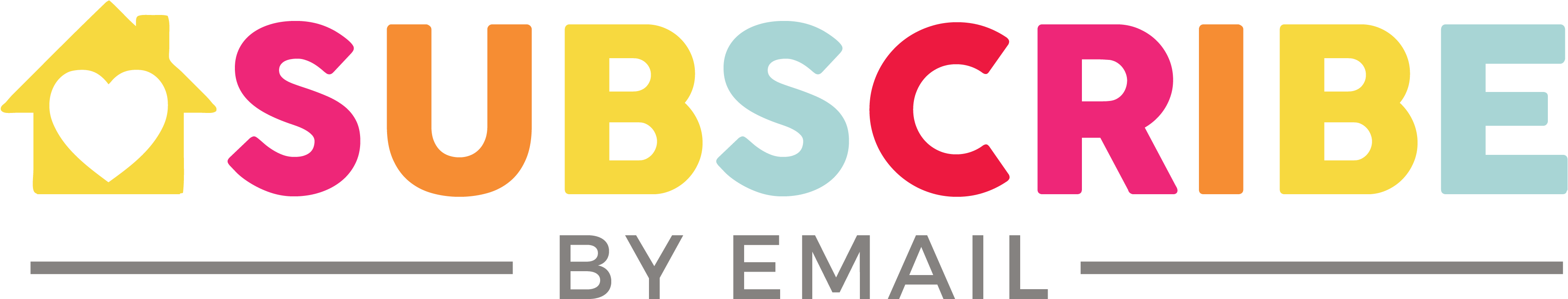 Handwriting Practice » One Beautiful Home Clipart (3850x931), Png Download