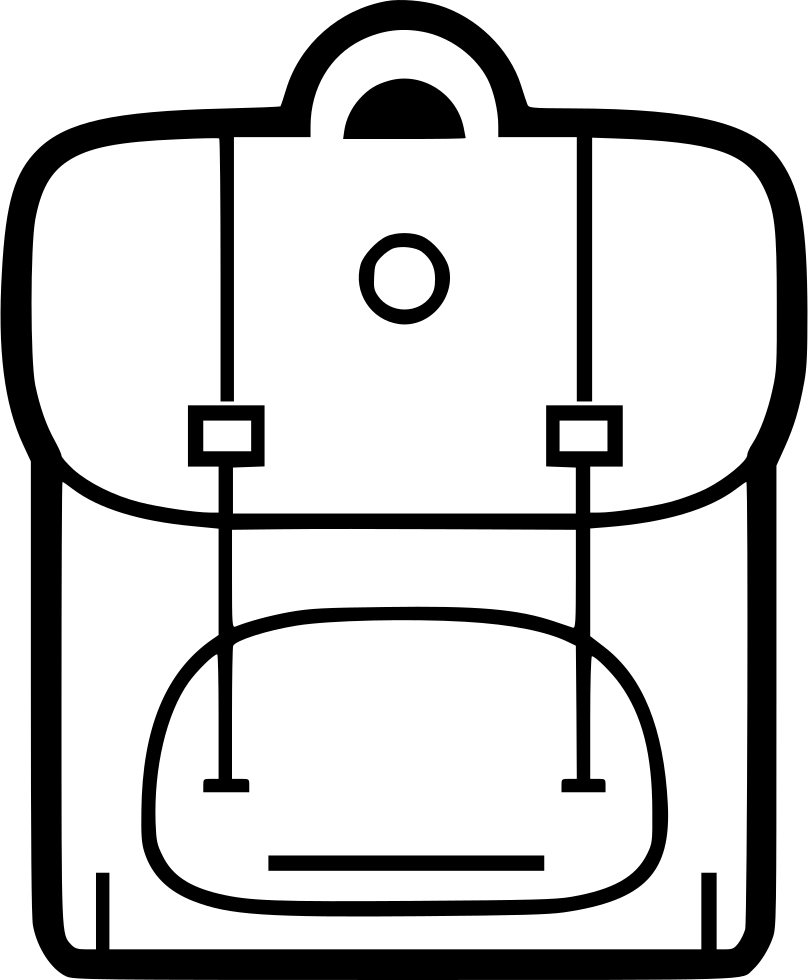 Backpack Comments Clipart (808x980), Png Download