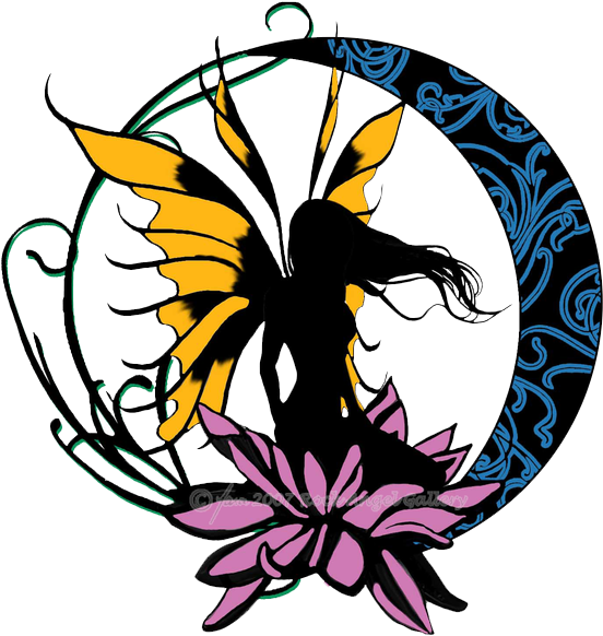 Cross Stitch Silhouette Butterfly , Png Download Clipart (552x582), Png Download