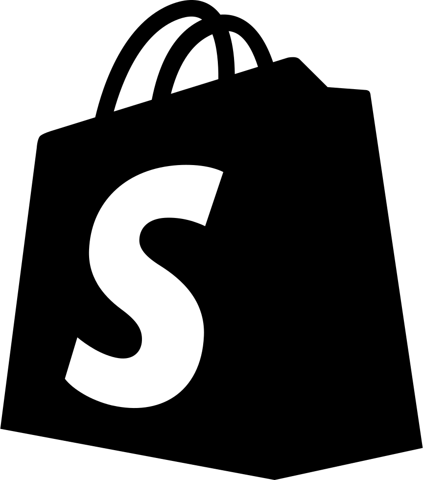 Shopify Icon Clipart (864x980), Png Download