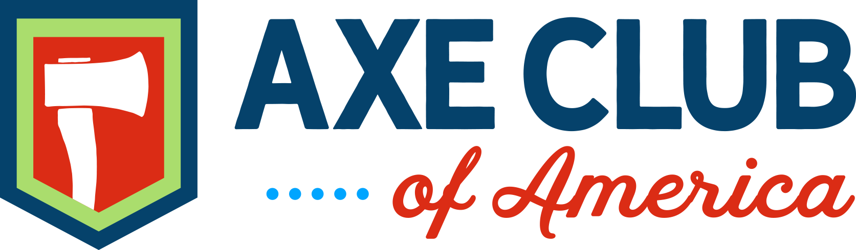 Axe Club Of America Clipart (1673x490), Png Download