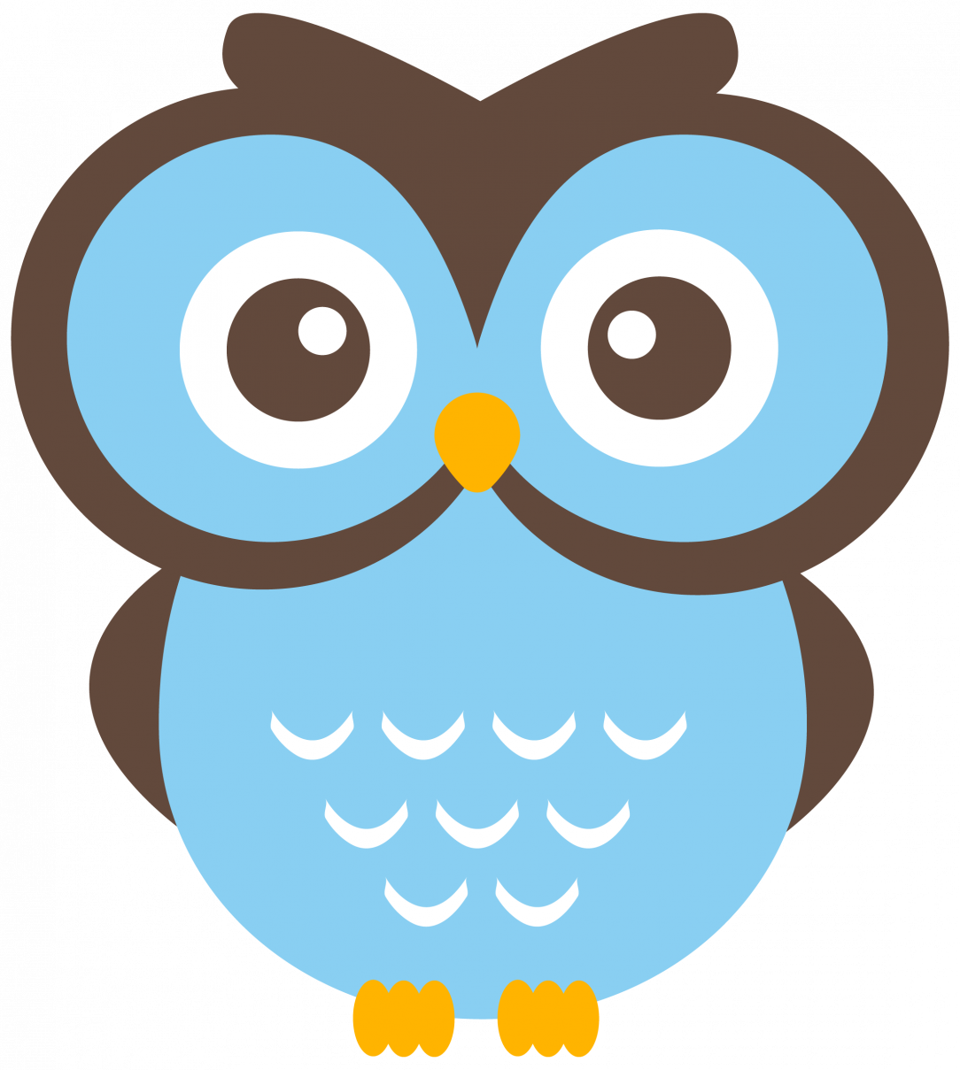 Large Size Of How To Draw A Cartoon Owl Step By Snowy Clipart (1084x1209), Png Download