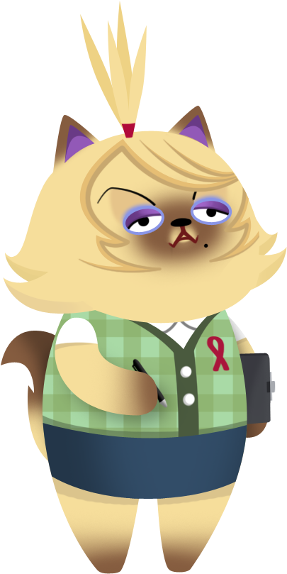 “ I Wondered What It'd Be Like If Isabelle Had A Bitchy Clipart (445x848), Png Download