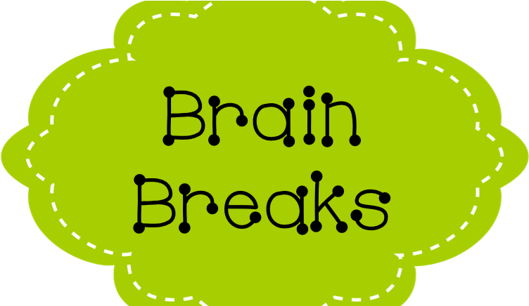 Take A Brain Break In The Library Clipart (829x435), Png Download