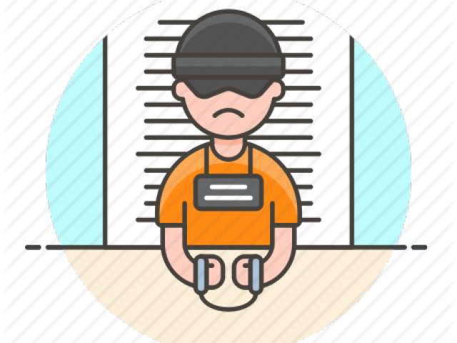 Prison Clipart Youth Crime - Png Download (640x480), Png Download