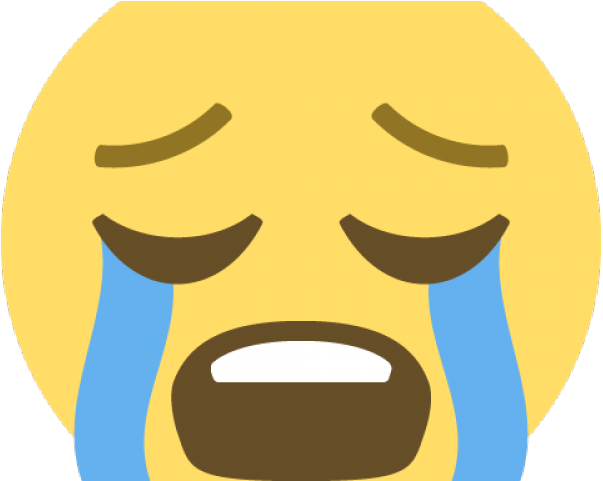 Crying Emoji Clipart Loudly Crying - Png Download (640x480), Png Download