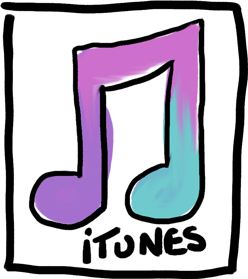 Itunes2 Clipart (1000x1000), Png Download