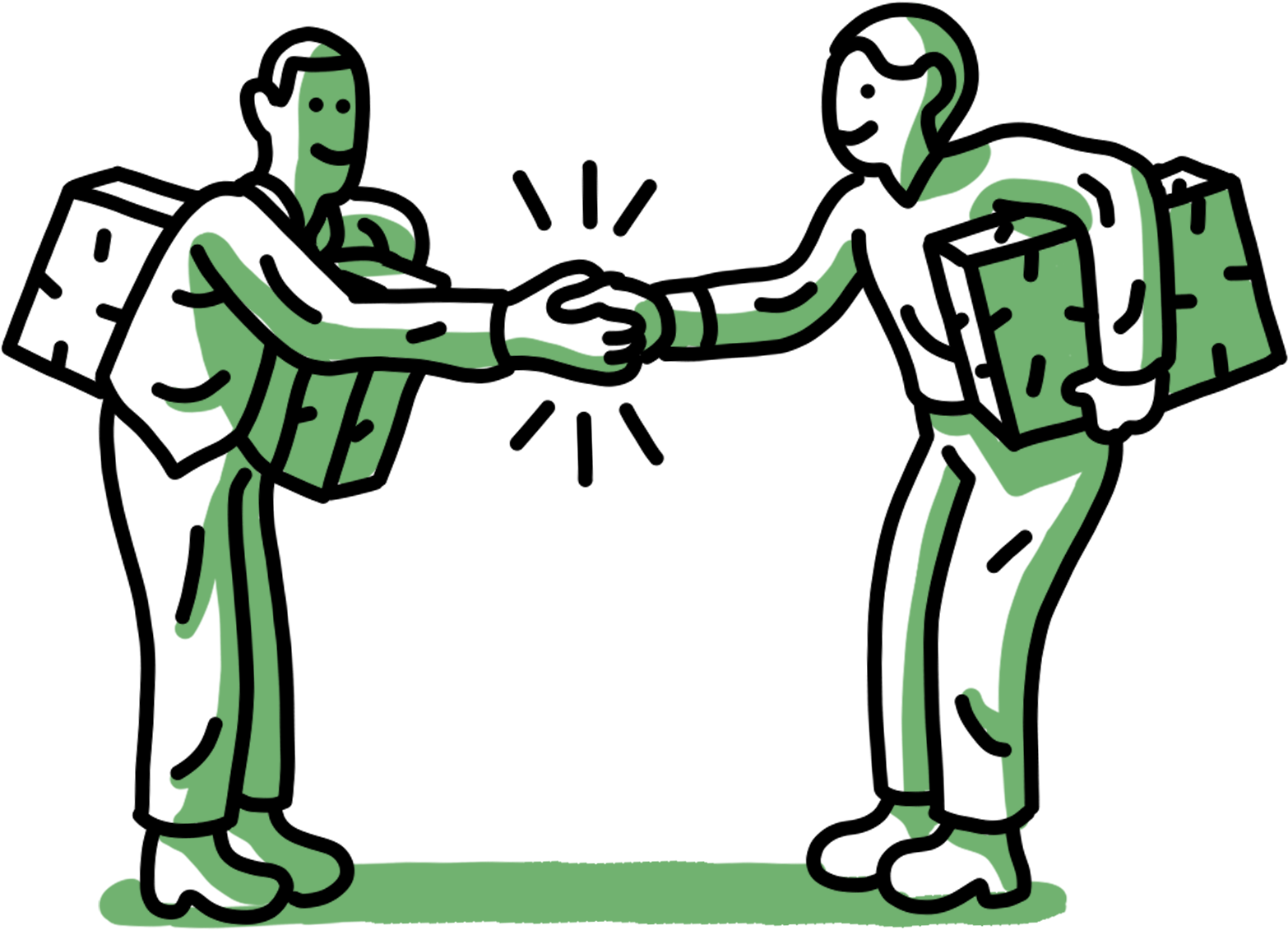 Customer Relationships Clipart (1600x1236), Png Download