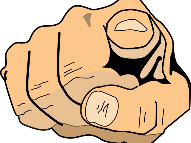 Fingers Clipart Bird - Png Download (640x480), Png Download