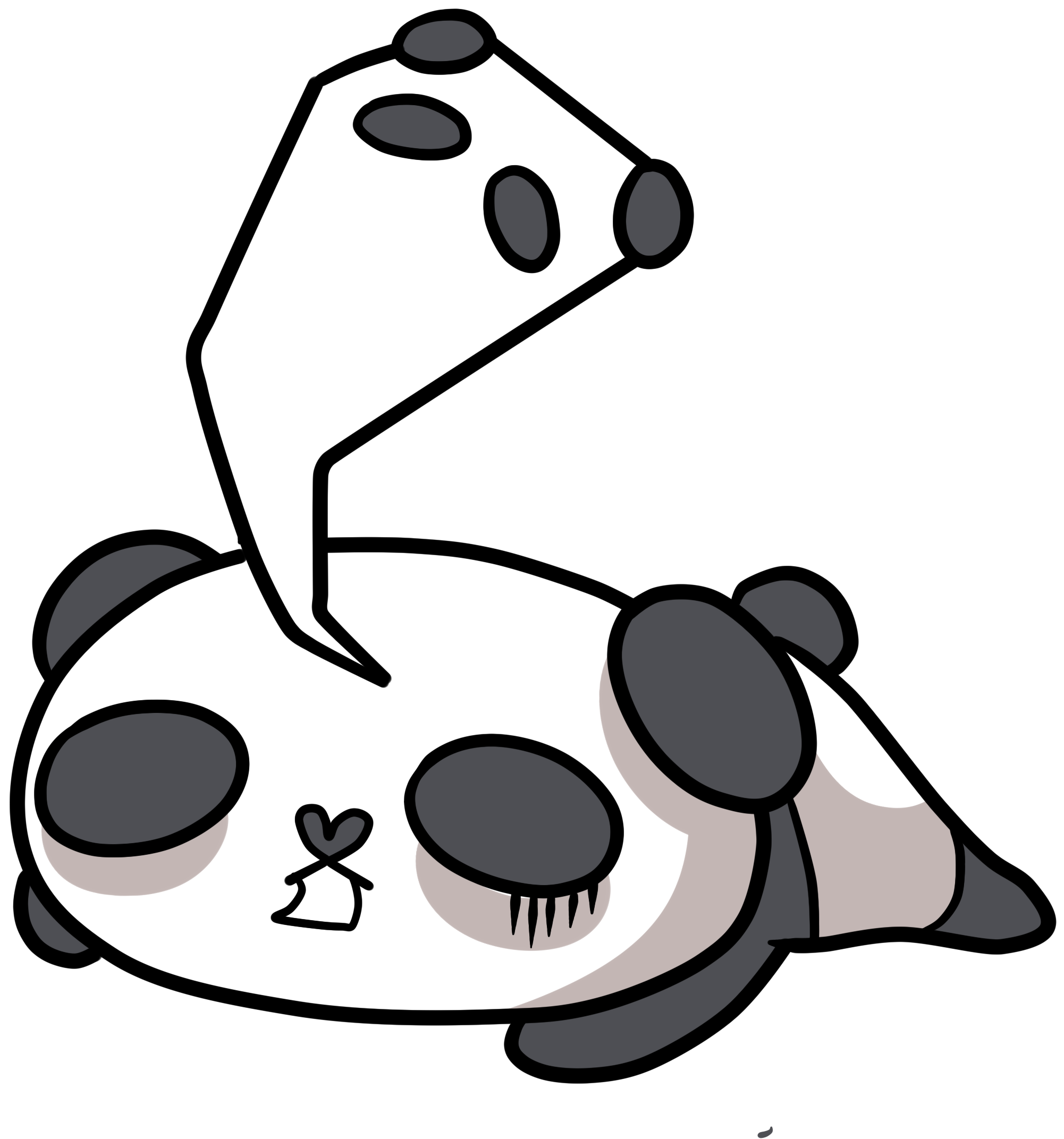 Lovely Roly Poly − Nhh Stickers Messages Sticker-2 Clipart (2480x2480), Png Download