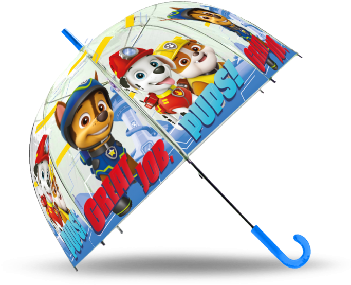Manuální Dětský Deštník Paw Patrol / Tlapková Patrola Clipart (800x800), Png Download