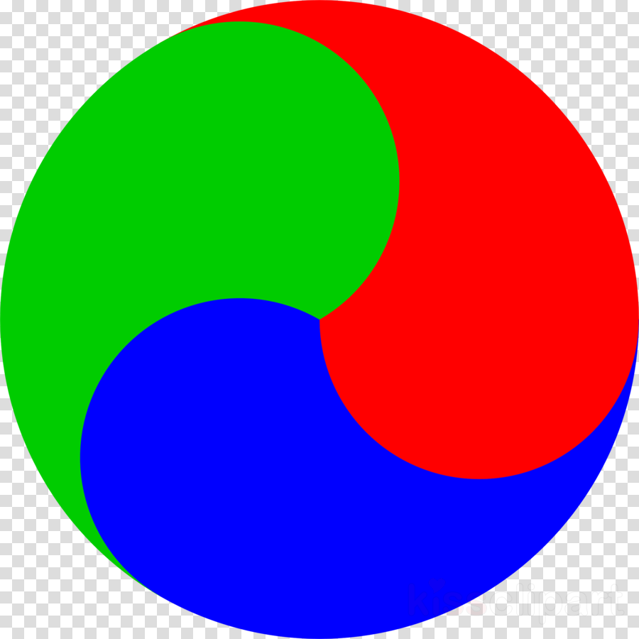 Tri Yin Yang Clipart Yin And Yang Rgb Color Model Clip - Png Download (900x900), Png Download