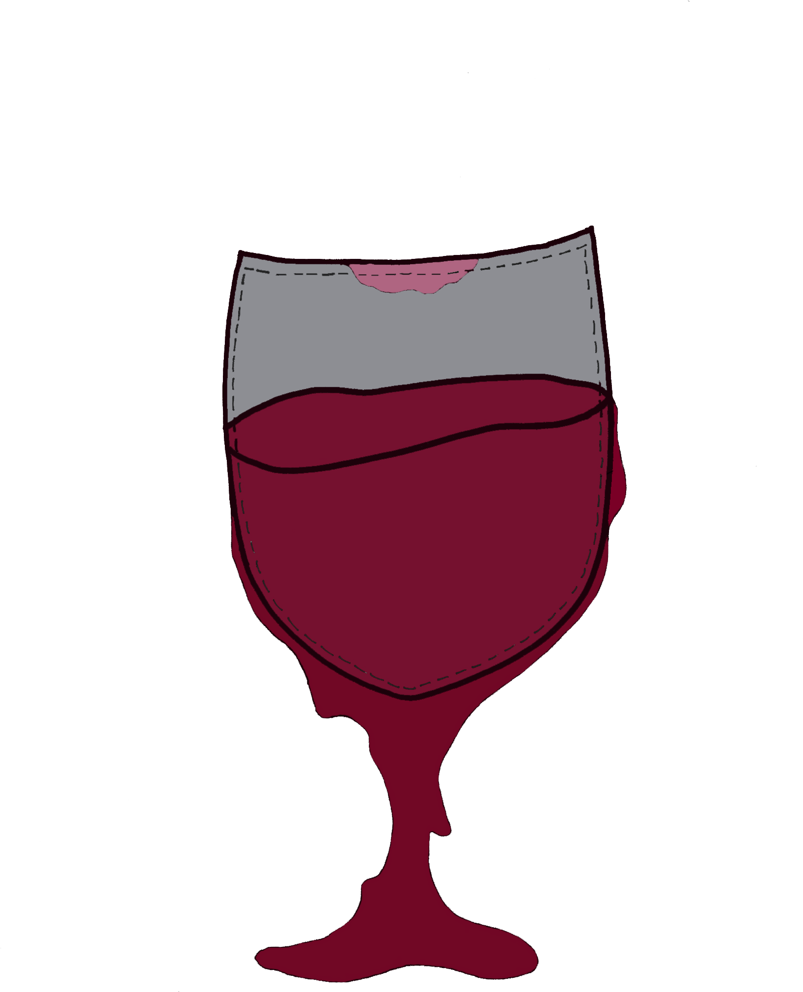 Pocket Wine Clipart (1700x2338), Png Download