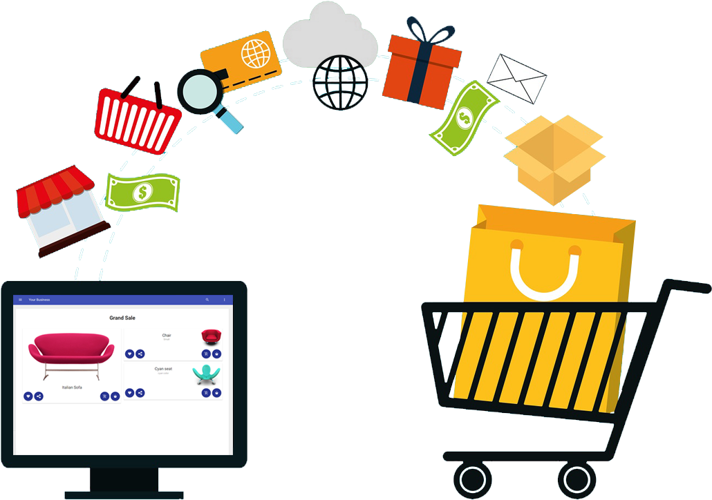 Ecommerce Clipart (1465x872), Png Download