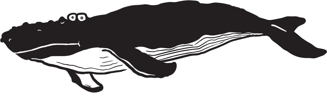 Transparent Whale Dark Clipart (1135x693), Png Download