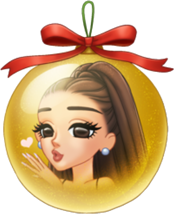 Ariana Grande Clipart Ornament - Png Download (1024x1024), Png Download