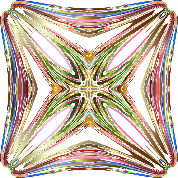 Symmetry Tessellation Hexagonal Tiling Square Clipart (750x750), Png Download