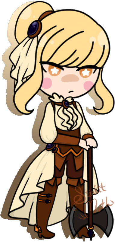 Insult/hurt Her Sister And You Will Meet Her Axe, But Clipart (463x810), Png Download