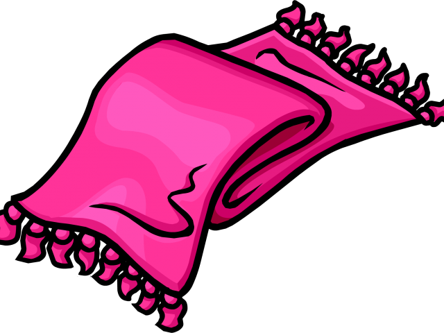 Scarf Clipart Snowy Clothes - Png Download (640x480), Png Download