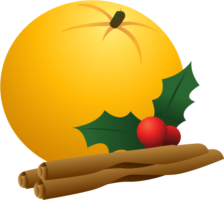 Christmas Fruit Clipart 2 By John - Png Download (747x669), Png Download