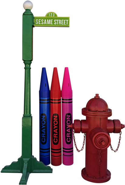 Sesame Street Package Clipart (620x827), Png Download