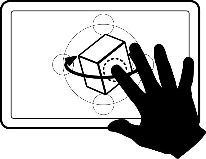 3d View Orbit Clipart (663x514), Png Download