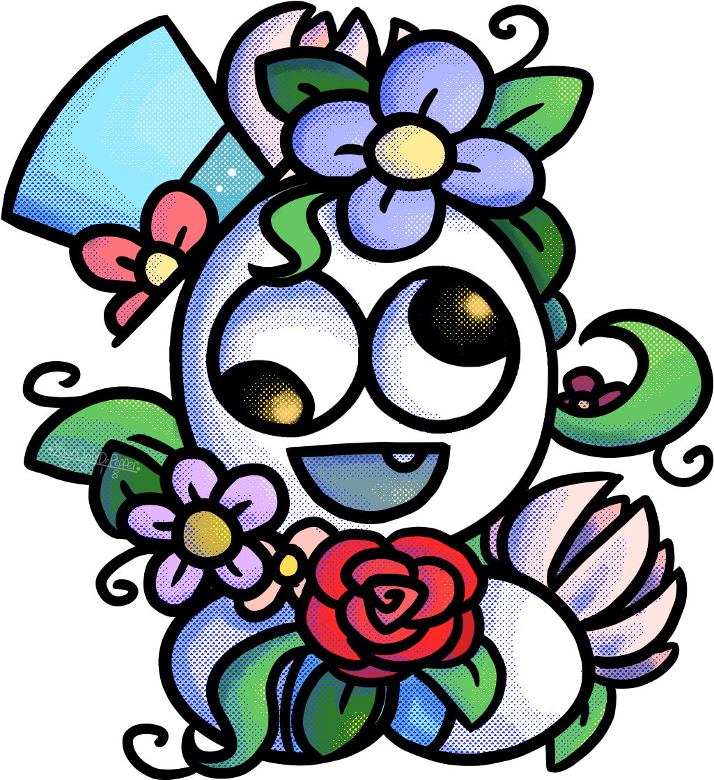 ““i Brought You Some Flowers Clipart (1086x1200), Png Download