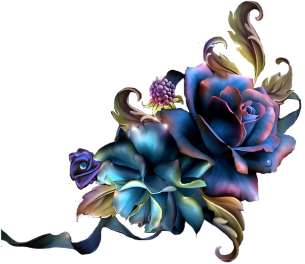 Roses Clipart (600x531), Png Download