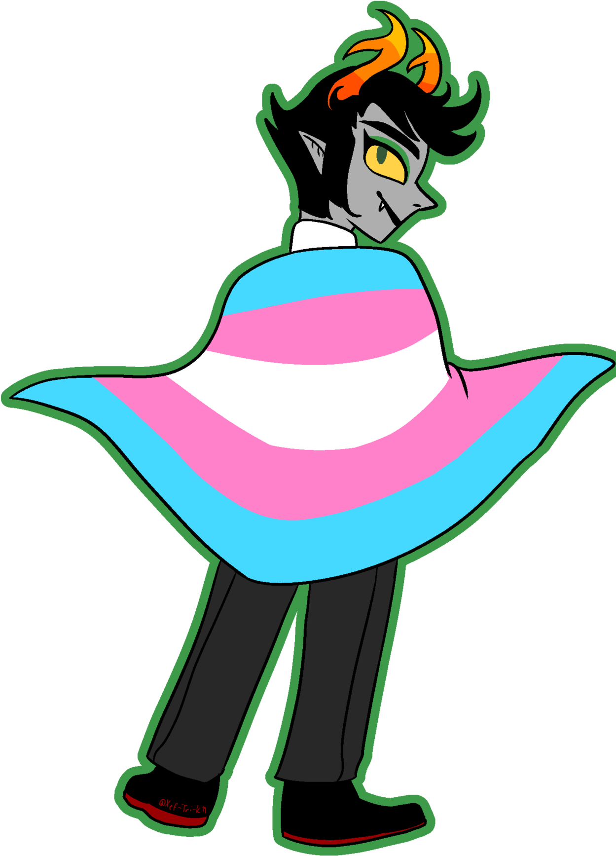 Art Trade With @lazylubelsart The Boy Craves Eternal Clipart (1280x1838), Png Download