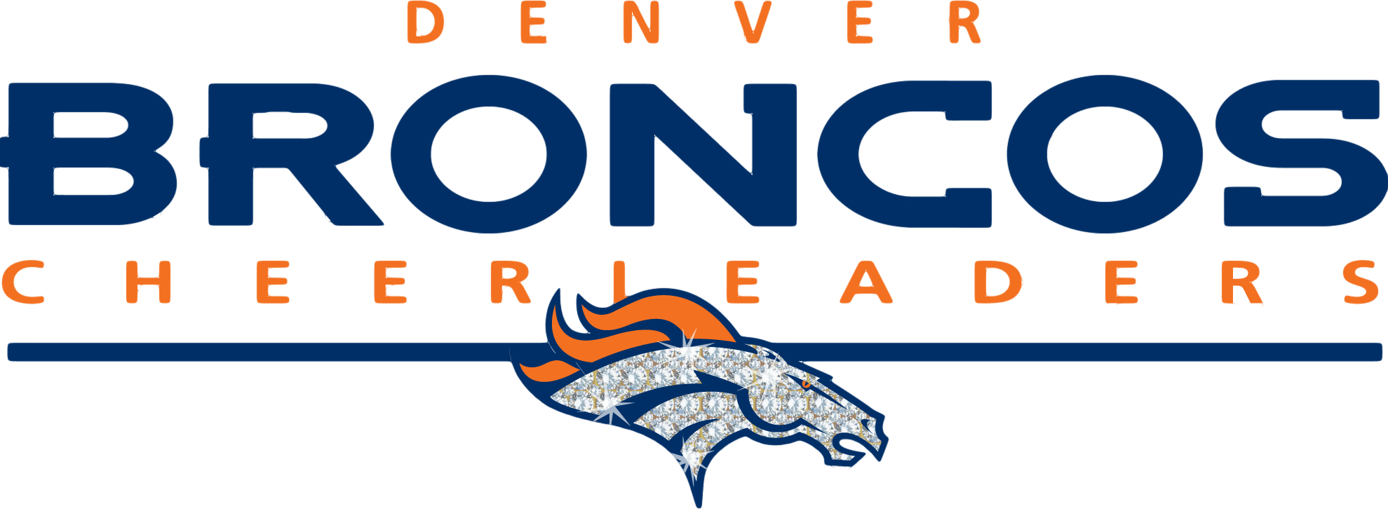 Broncos Vector Word Clipart (1979x729), Png Download