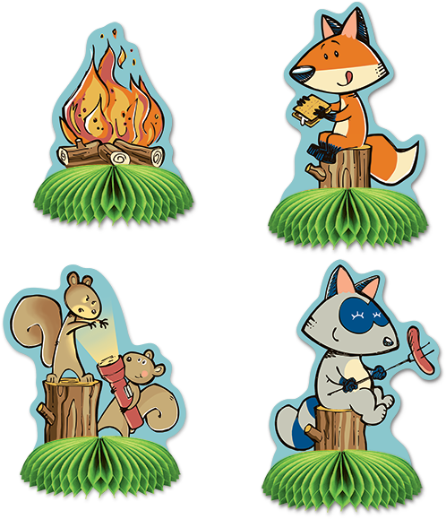 Friends Party Theme With Beistle Mini Centerpieces Clipart (600x600), Png Download