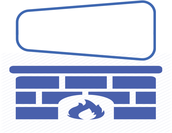 Over A Fireplace Clipart (654x500), Png Download