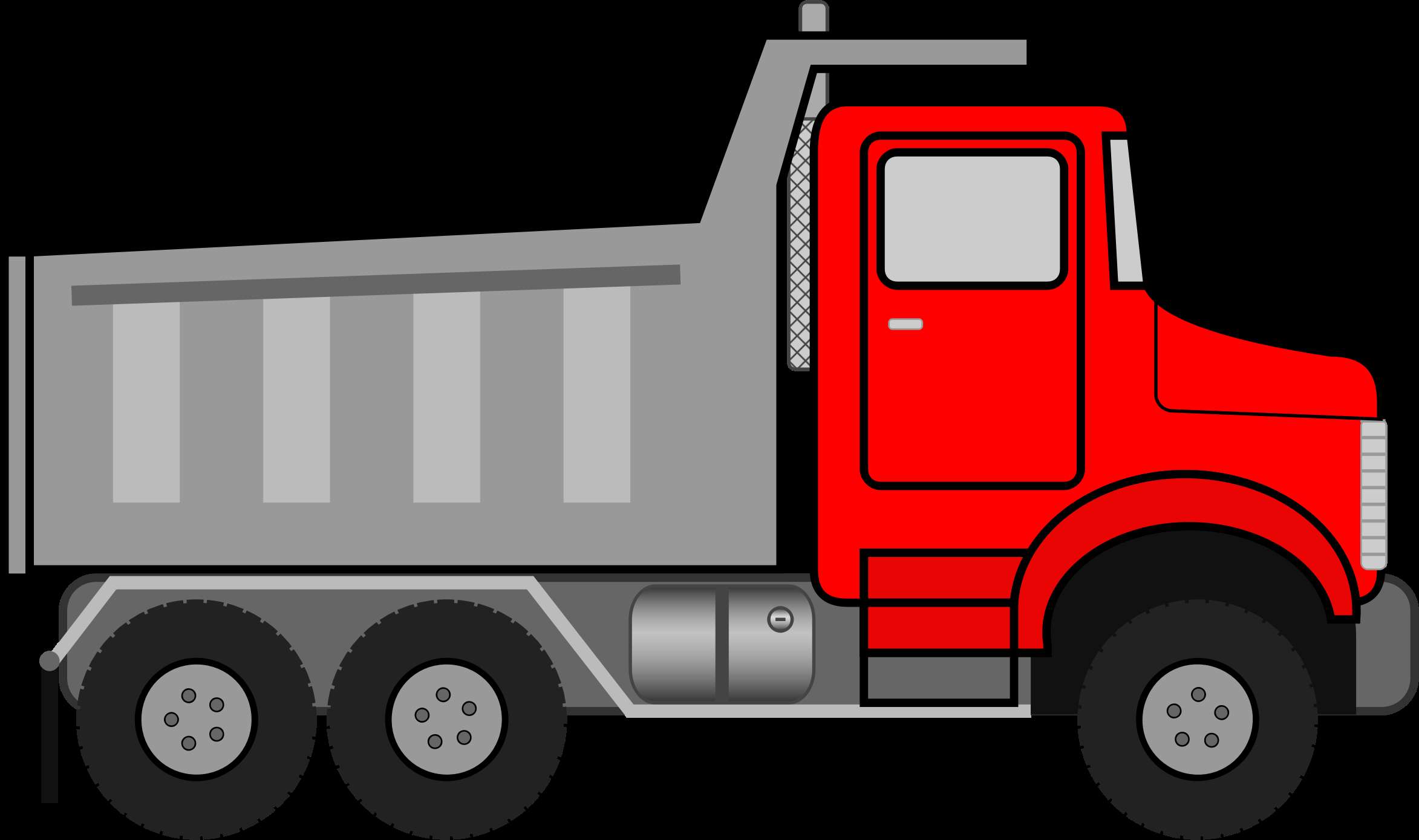 Truck Vector Clipart Image - Png Download (2346x1389), Png Download