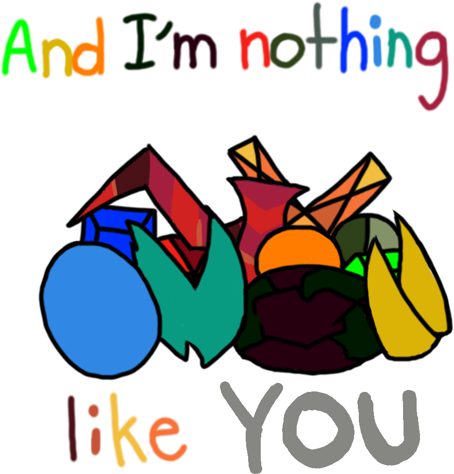 If I Could Begin To Be, Half Of What You Think Of Me, Clipart (1000x1000), Png Download