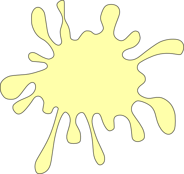 Splash Clip Art At Clker Com Vector Clip Art Online - Png Download (600x568), Png Download