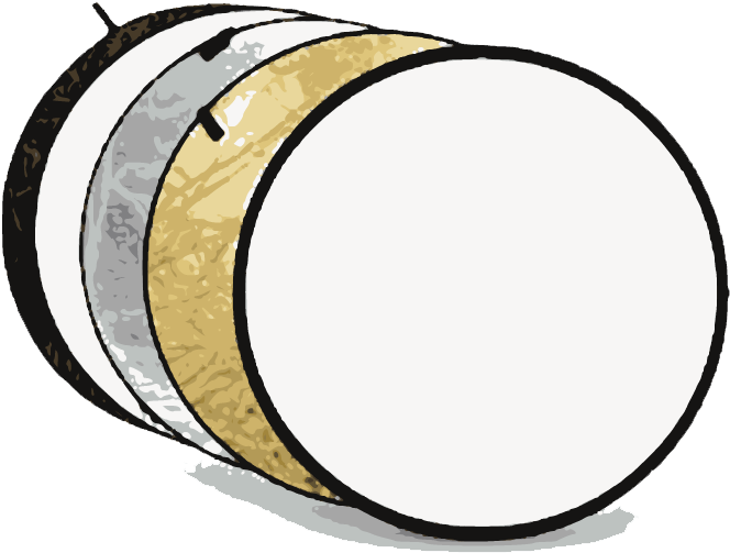 Collapsible Reflectors Clipart (791x791), Png Download